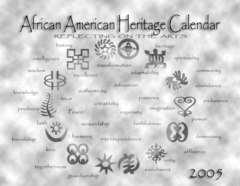 2005 January Calendar Cover